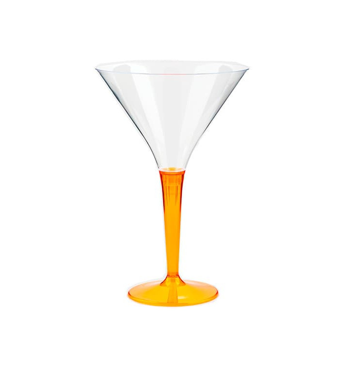 Verre à Cocktail Plastique Orange 100ml (6 Unités) Verre à Cocktail Plastique Orange 100ml (6 Unités)