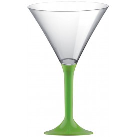 Plastic stamglas Cocktail limoengroen 185ml 2P (200 stuks)