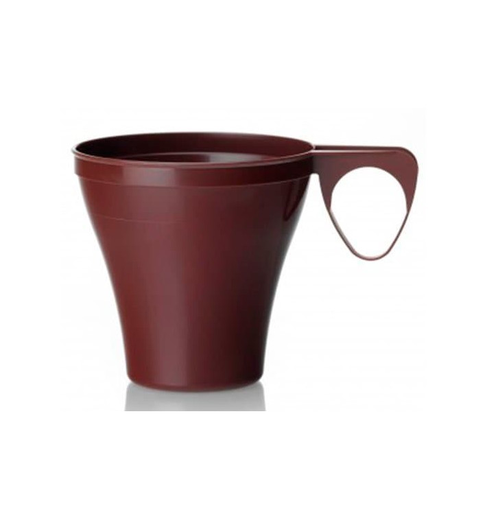 Plastic beker bruin 80ml (40 stuks) Plastic beker bruin 80ml (40 stuks)