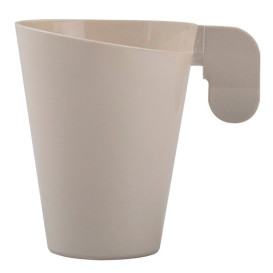 Tasse Plastique Design Crème 72ml (240 Unités)