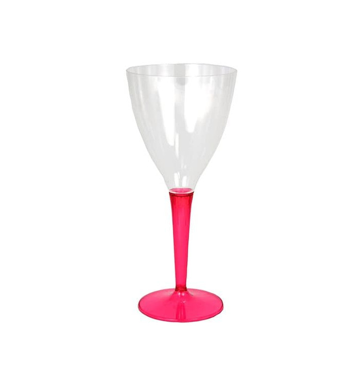 Verre à Vin Plastique Framboise 130ml (6 Utés) Verre à Vin Plastique Framboise 130ml (6 Utés)