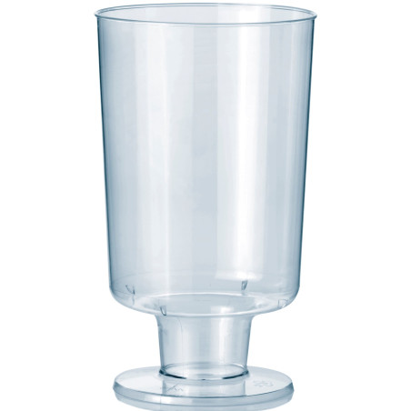 Verre à Pied en Plastique 150ml 1P (12 Utés)
