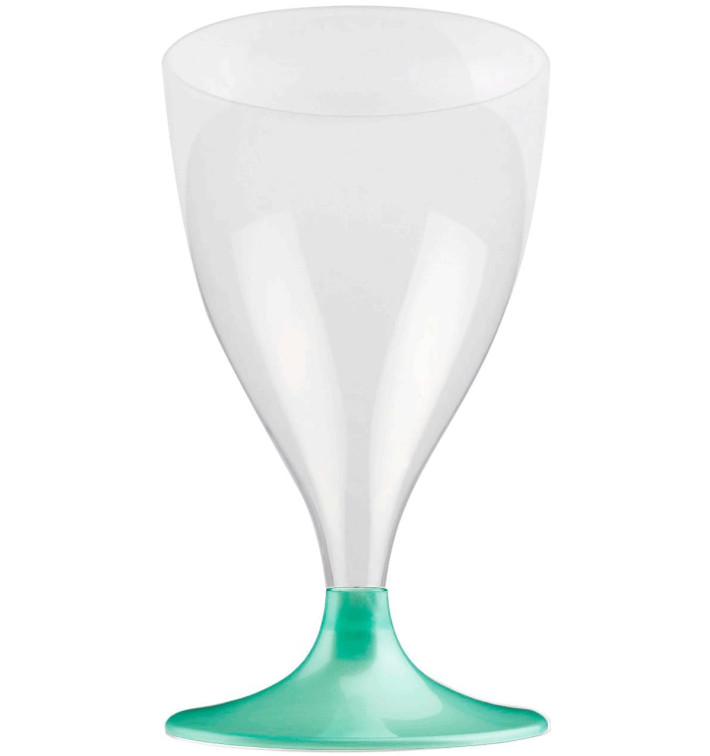 Flûte Plastique Vin Pied Tiffany Perlé 200ml 2P (400 Utés) Flûte Plastique Vin Pied Tiffany Perlé 200ml 2P (400 Utés)