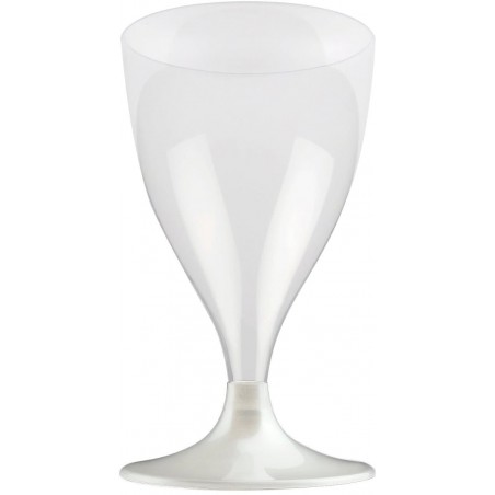 Plastic stamglas wijn wit parel 200ml 2P (20 stuks)