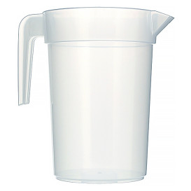 Carafe d'eau plastique de 1l "Incassable" (10 Unités)