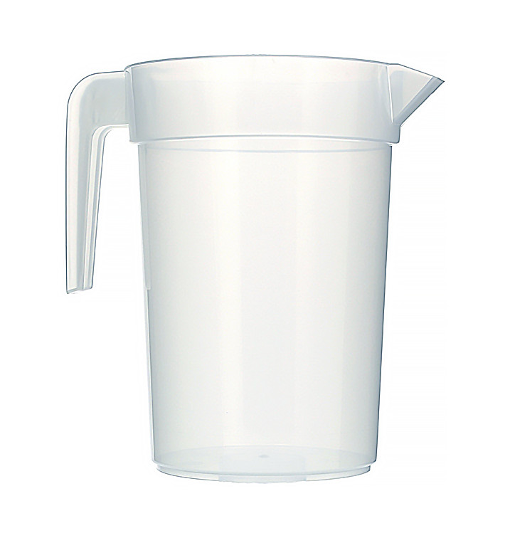 Carafe d'eau plastique de 1l "Incassable" (10 Unités)