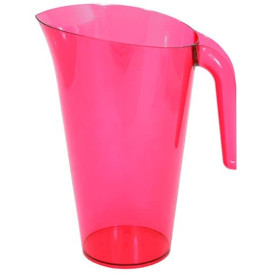 Plastic pot PS Herbruikbaar framboos 1.500 ml (1 stuk)