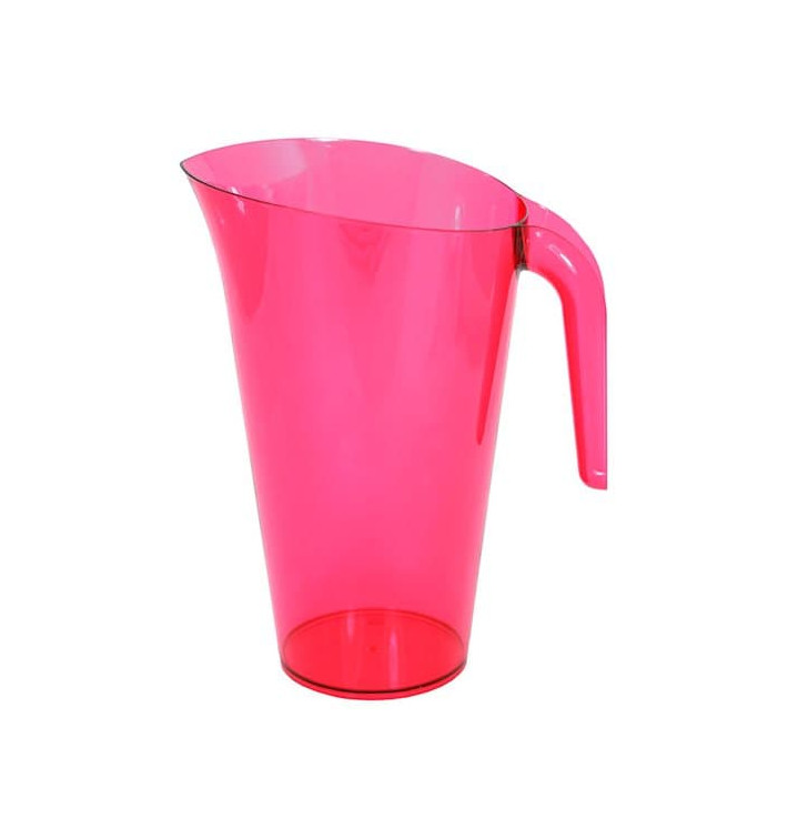 Carafe Plastique Framboise Réutilisable 1.500 ml (20 Unités) Carafe Plastique Framboise Réutilisable 1.500 ml (20 Unités)