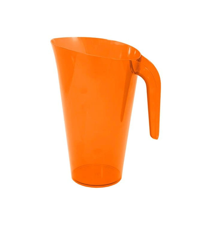 Carafe Plastique Orange Réutilisable 1.500 ml (1 Unité) Carafe Plastique Orange Réutilisable 1.500 ml (1 Unité)