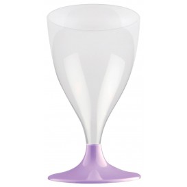 Plastic stamglas wijn lila 200ml 2P (400 stuks)