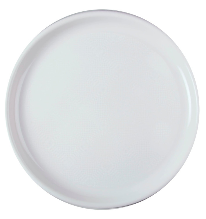 Assiette Plastique Réutilisable Pizza Blanc PP Ø350mm (144 Utés) Assiette Plastique Réutilisable Pizza Blanc PP Ø350mm (144 Utés)