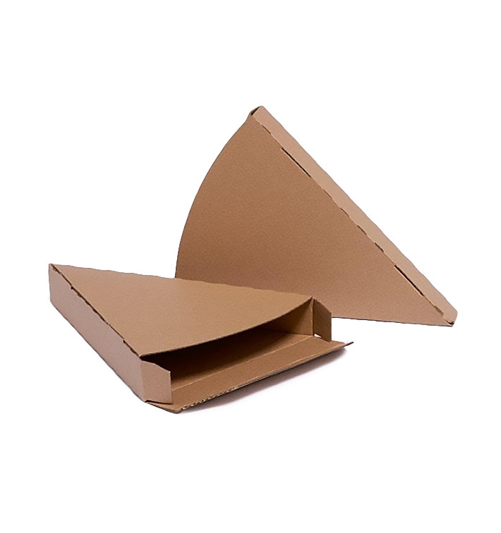 Gegolfde Pizza stuk doosje kraft Takeaway (25 stuks) Gegolfde Pizza stuk doosje kraft Takeaway (25 stuks)