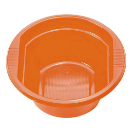 Plastic Kom PS oranje 250ml Ø12cm (660 stuks)