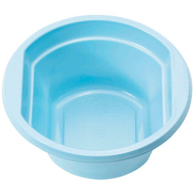 Plastic Kom PS lichtblauw 250ml Ø12cm (30 stuks) 