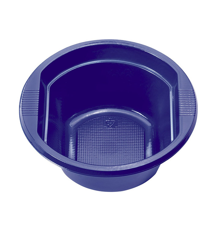 Bol Plastique Bleu Foncé 250ml (30 unités) Bol Plastique Bleu Foncé 250ml (30 unités)