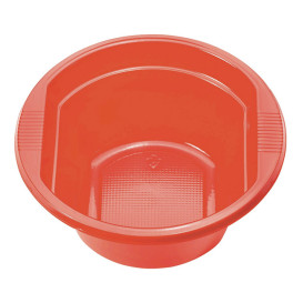 Plastic Kom PS rood 250 ml Ø12cm (30 stuks) 