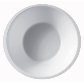 Bol en Plastique PP Blanc 450ml Ø15,5cm (50 Utés)