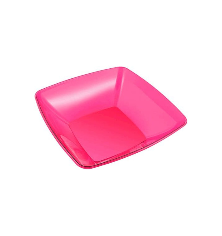 Bol PS Cristal Dur Framboise 3500ml 28x28cm (1 Uté) Bol PS Cristal Dur Framboise 3500ml 28x28cm (1 Uté)