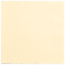 Serviette Papier Double Point 25x25cm Crème (50 Utés)