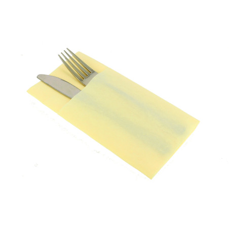 Serviette Kangourou en Airlaid Champagne 40x40cm (800 Unités)