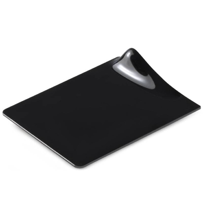 Assiette Dégustation Carrée Gogo PS Noir 9x10,5cm (400 Utés) Assiette Dégustation Carrée Gogo PS Noir 9x10,5cm (400 Utés)