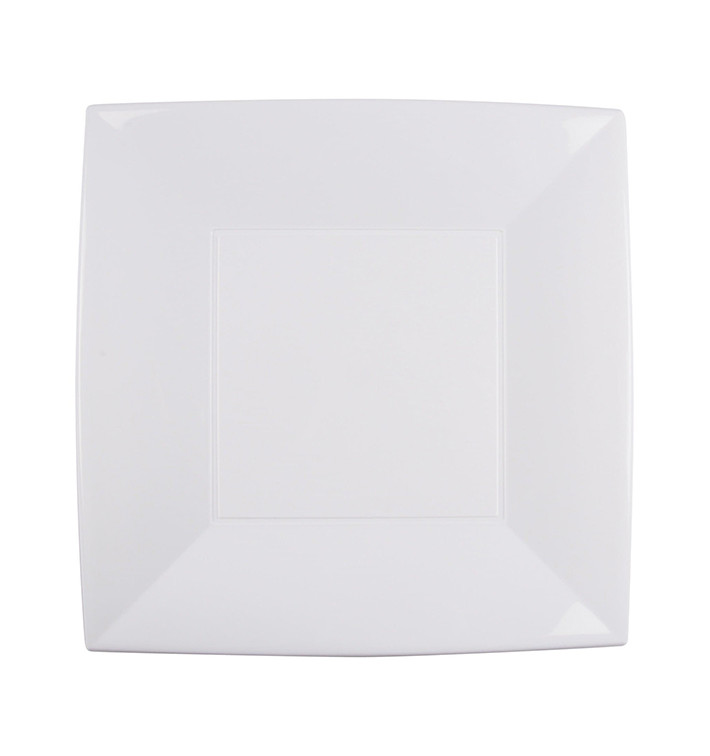 Assiette Plastique Réutilisable Plate Blanc PP 290mm (144 Utés) Assiette Plastique Réutilisable Plate Blanc PP 290mm (144 Utés)