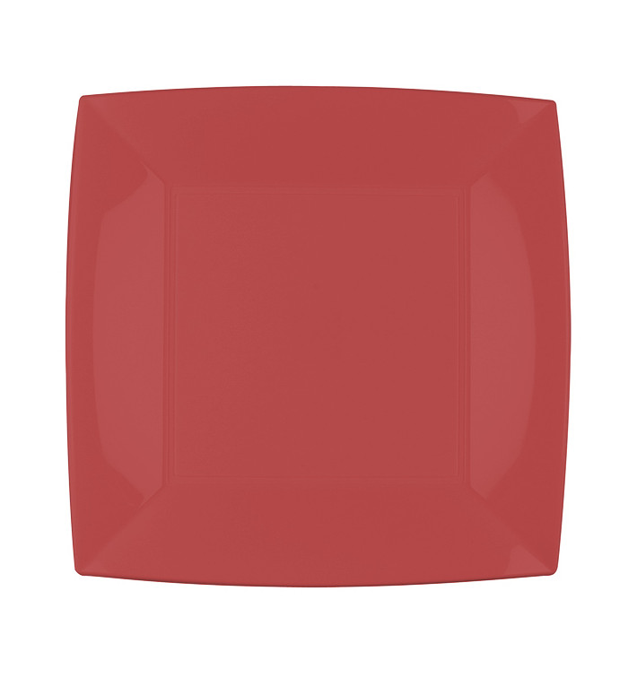 Plastic bord Plat fuchsia "Nice" PP 29 cm (144 stuks) Plastic bord Plat fuchsia "Nice" PP 29 cm (144 stuks)