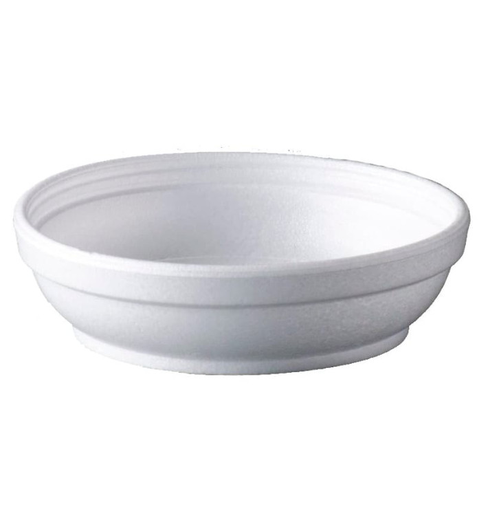 Schuim Container wit 5Oz/150ml Ø11cm (1000 stuks) Schuim Container wit 5Oz/150ml Ø11cm (1000 stuks)