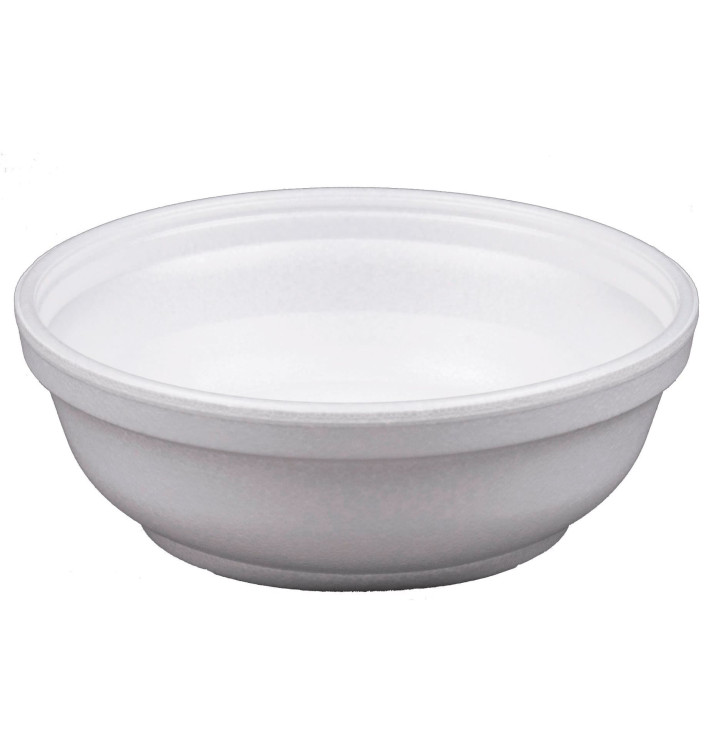 Schuim Container wit 6Oz/180ml Ø11cm (50 stuks) Schuim Container wit 6Oz/180ml Ø11cm (50 stuks)