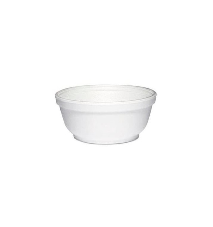 Schuim Container wit 8Oz/240 ml Ø11cm (1000 stuks) Schuim Container wit 8Oz/240 ml Ø11cm (1000 stuks)