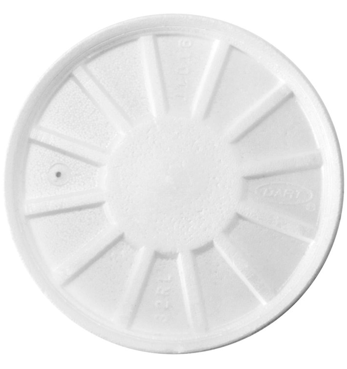 Couvercle Isotherme Ventilé Blanc Ø11,7cm (500 Utés)