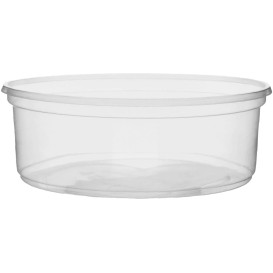 Plastic deli Container transparant PP 150ml Ø10,5cm (1000 stuks)