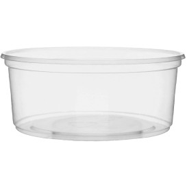 Pot en Plastique Transparent 200 ml Ø10,5cm (100 Unités)