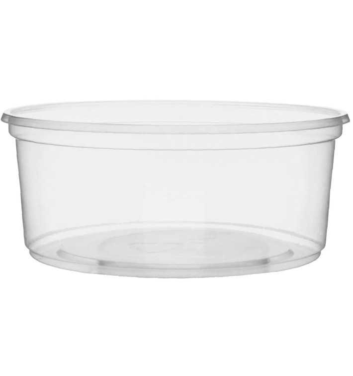 Pot en Plastique Transparent 200 ml Ø10,5cm (100 Unités)