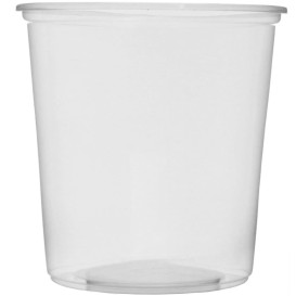 Plastic deli Container transparant PP 500ml Ø10,5cm (100 stuks)