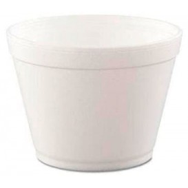 Pot à Glace Blanc 16OZ/480ml Ø11cm (25 Unités)