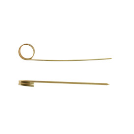 Bamboe vleespennen met ribbel hendel Design 15cm (200 stuks) 
