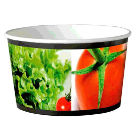 Saladier en Carton Grand 1030ml (40 Unités)