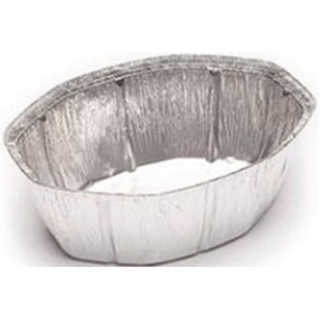 Folie pan voor gebraden kip Ovaal vormig 2400ml (500 stuks)