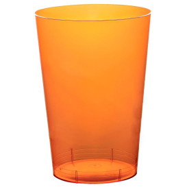 Verre Plastique Moon Orange Transp. PS 230ml (1000 Unités)