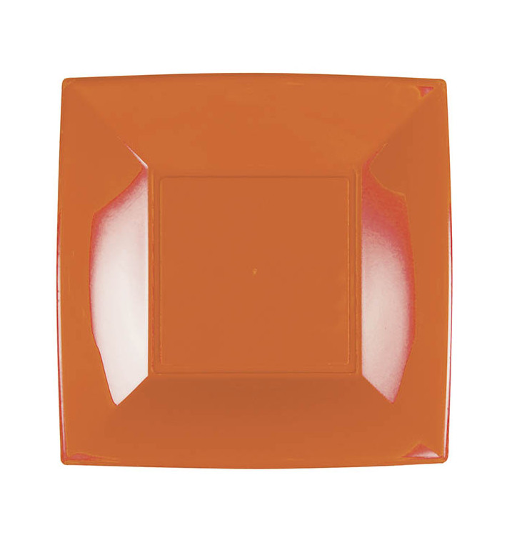 Assiette Plastique Réutilisable Plate Orange PP 180mm (25 Utés) Assiette Plastique Réutilisable Plate Orange PP 180mm (25 Utés)