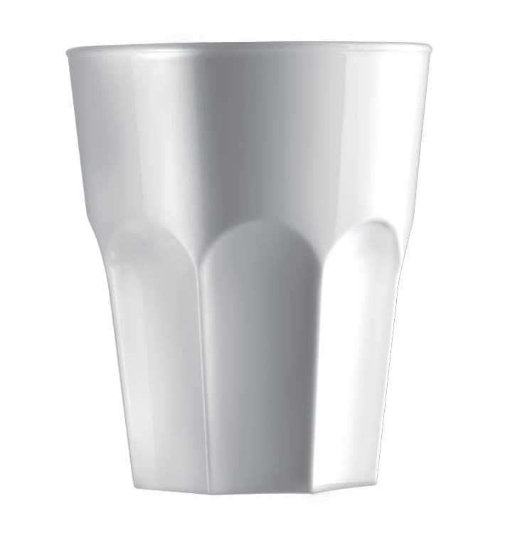 Verre Réutilisable SAN à Shot Blanc 40ml (6 Utés)