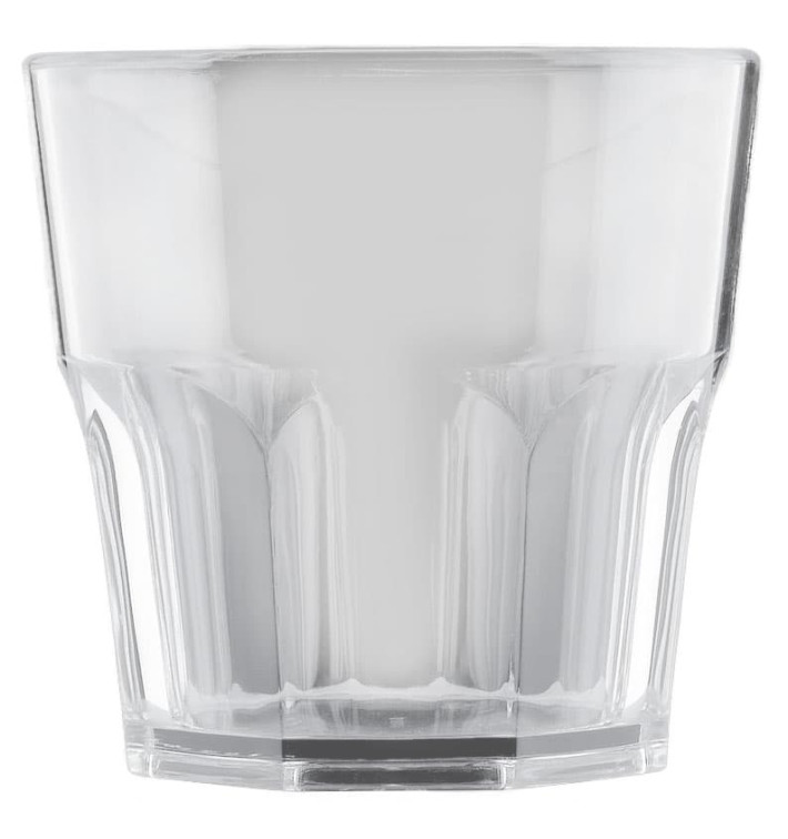 Plastic glas SAN Herbruikbaar "mini Drink" transparant 160ml (96 stuks) Plastic glas SAN Herbruikbaar "mini Drink" transparant 160ml (96 stuks)