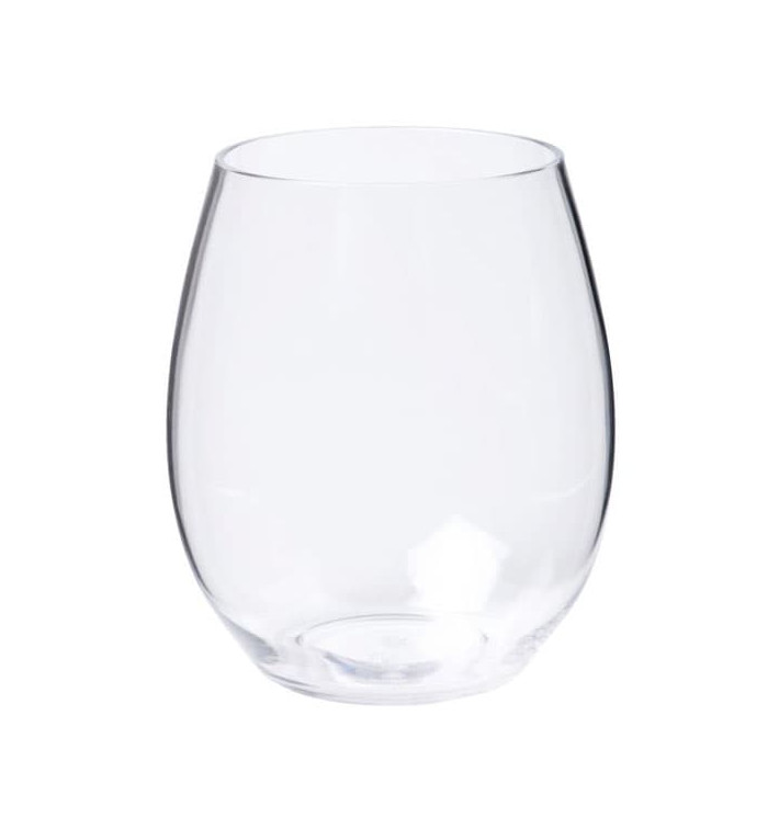 Plastic glas Tritan Herbruikbaar transparant 390ml (1 stuk) Plastic glas Tritan Herbruikbaar transparant 390ml (1 stuk)
