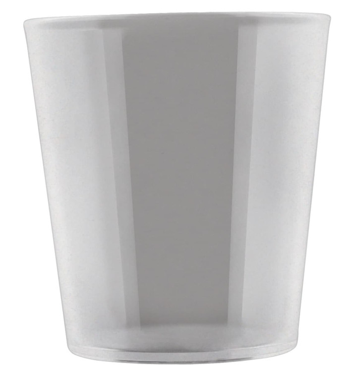 Plastic glas SAN Herbruikbaar beker kegel vormig "Frost" 400 ml (6 stuks) 