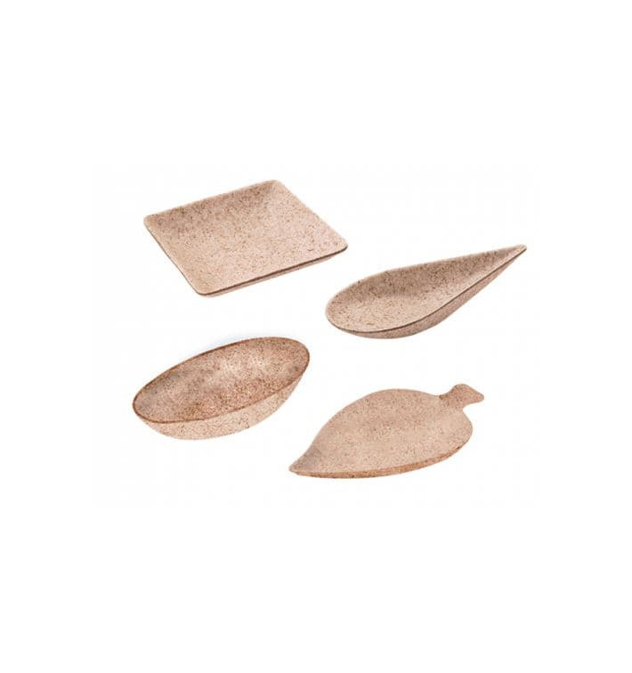 Suikerriet bediening dienblad Naturel (200 stuks) Suikerriet bediening dienblad Naturel (200 stuks)