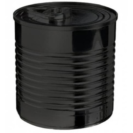 Boîte de Conserve Noire PS 110ml Ø6x5,7cm (200 Utés)
