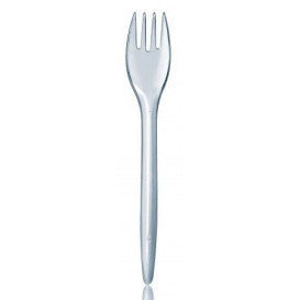 Fourchette Plastique Luxury transparente 175mm (2000 Utés)