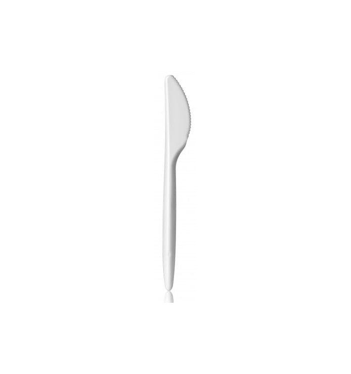 Couteau Plastique Luxury Blanc 175mm (600 Unités) Couteau Plastique Luxury Blanc 175mm (600 Unités)