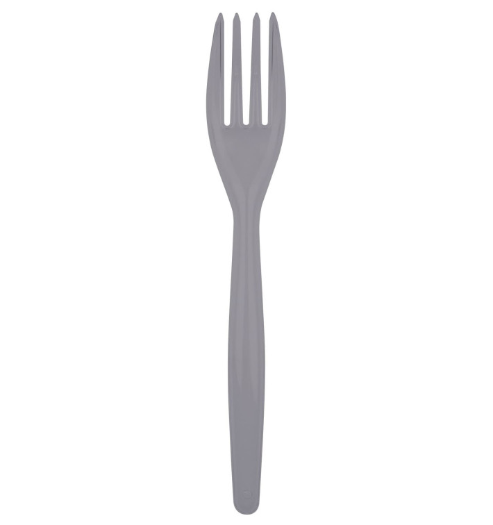 Fourchette Plastique Easy PS Gris 180mm (500 Unités) Fourchette Plastique Easy PS Gris 180mm (500 Unités)